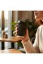 8oz Ripple Coffee Cups with Lids Disposable Cups for Takeaway Coffee, Tea or Hot Drinks-Black 25 Pcs - 6