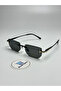 Tomsel Black Sunglasses with T-Detail Frameless Metal Handle Uv400 Protection 53-18-138 - 2
