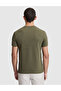 Khaki Slim Fit Crew Neck T-Shirt 50327858-Vr027 - 5
