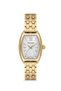 Women's Wristwatch Yellow Plated Silver Dial Dg-9123La-B1