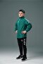 Line Raincoat Green Child - 4