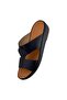 ( N-100 ) Handmade Arabic Men's Slippers | Outdoor Arabic Sandals For Men | Full Leather - 3