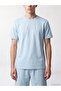 Xside Blue Crew Neck Printed Men's T-Shirt - 3
