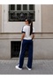 Women's Soft Textured Crew Neck Sweatshirt Set - 8