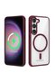 Galaxy S22 Plus Case Edges Slim Back Magsafe Camera Raised Silicone Omsy - 2
