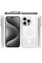 iPhone 16 Pro Case Thick Silicone Magsafe Camera Raised Transparent Brsa - 5