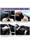 Car Steering Wheel Cover – Universal Anti-Slip Comfortable Steering Cover for Cars, SUVs & Daily Driving - 2