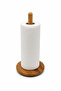 Wooden Paper Towel Holder Stand – Modern Kitchen Paper Towel Holder - 3