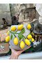 Limonlu vazo ve şamdan takım - 4