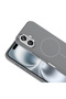 iPhone 16 Case Slim Magsafe Ring Camera Raised Silicone Tkng - 6