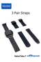 -7 Curved AMOLED Smartwatch | Waterproof | Bluetooth Calling | Voice Assistant | 3 Strap - 3