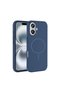 iPhone 16 Case Slim Magsafe Ring Camera Raised Silicone Butam - 4