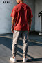 Trust Issue Printed Oversize T-Shirt & Gray Pants Tracksuit Set - 2