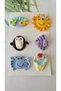 Baby Gift Pinterest Combinations Hairless Baby Hair Clips 6-Piece Mixed Sets Hanmade Knitted Organic Baby Hair Accessories - 5