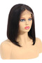 Lace Front Bob Wigs Human Hair Brazilian Human Hair Short Bob Wigs for Woman Lace Closure Straight Hair Wigs (lace fonrt 13x4) - 2