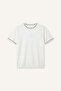 Standard Fit Crew Neck Short Sleeve Knitwear T-Shirt H8970Ax26Au
