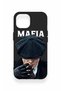 iPhone 15 Compatible Mafia Patterned Silicone Case - 3