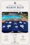 Marin Blue 4 Kişilik Table Set