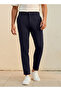 LINEN BLENDS ELASTICATED TRS