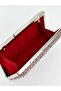 Women's Shoulder Bag with Glitter Chain Strap (W6) - 4