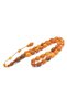 Systematically Cut Large Size Gazelle Horn Prayer Beads 001 - 4