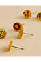 Girls Assorted Food Stud Earrings 6 Pairs - 4