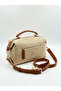 Women's Multi-Compartment Soft Leather Look Hand Shoulder Bag
