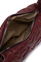 Star Detailed Mini Baguette Women's Crossbody Bag Alpha Claret Red - 6