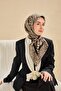 Twill Silk Scarf Leopard Beige 90X90 - 5