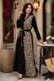 - Safari Panel Maxi Dress – Black & Leopard Print - 2
