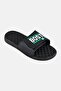 Men Boston Celtics Bar Logo Slip On Slides, Black
