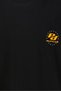 Men Crew Neck Short Sleeve Graphic Print T-Shirt, Black - 5