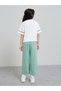 Girls Printed Short Sleeves T-Shirt And Contrast Jogger Set - 5