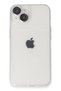 Ilkestor iPhone 14 Case Luko Lens Silicone (152144) - Silver