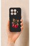 Mi 17t Pro 5g Compatible Cherry Bow Pattern Silicone Case