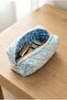 2-Piece Suede Organizer Makeup Bag - 8