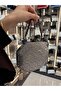 Our Evening Dress Bag with a Short Stone-Embellished Strap - 3