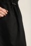 4-Piece Black Floral Hat with Lycra Sleeves, Fully Covered, Zippered, Water-Repellent, Quick-Dry, Hijab Swimsuit - 5
