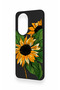Honor 200 5g Compatible Silicone Case with Sunflower Pattern - 4