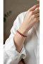 Accessories Small Round Stone Red Women's Bracelet, Event and Evening Combination - 2
