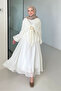 Buckle Skirt Suit - Ecru - 2