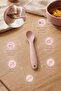 Soft Tip, Silicone Feeding Spoon with Teething Feature - Additional Food Transition Spoon - Feeding Spoon - Pink - 3
