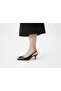 Women's Patent Leather Slingback Stiletto Pointed Toe Thin Heeled Classic Shoes - 7