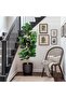 5FT Artificial Fiddle Leaf Fig Tree Silk PE Plant Indoor - 5