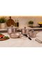 Akyildiz 9 Piece Granite Pot and Pan Set – Non Stick Pfoa Free Aluminum Cookware Set - 2