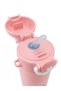Patterned Children's Water Bottle - 430 Ml. 316L Stainless Steel - 6 Hours Hot with Thermoses - Use with Straw - Shotay St-8818 - Panda - 3