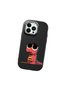 Black Silicone Case Compatible with iPhone 13 Pro with Shock-Absorbing Camera Protections - 3