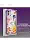 iPhone 11 Compatible Transparent Back Panel Four-Corner Reinforced Impact Protection Glossy Edge Silicone Case - 4