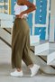Women's Street Style Wrinkled Sports Baggy Trousers - 3