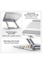 360° Rotating Adjustable Laptop Stand – Ergonomic, Sturdy & Foldable - 5